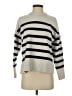 Zara Stripes Gray Turtleneck Sweater Size S - photo 1