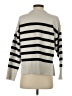 Zara Stripes Gray Turtleneck Sweater Size S - photo 2