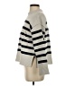 Zara Stripes Gray Turtleneck Sweater Size S - photo 5