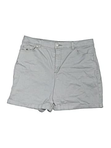 Gloria Vanderbilt Khaki Shorts (view 1)