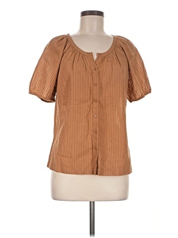 St. John's Bay Short Sleeve Blouse (view 1)