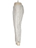 Theory 100% Linen Stripes Ivory Linen Pants Size 6 - photo 5
