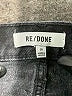 RE/DONE Black Denim Shorts Size 26 waist - photo 3