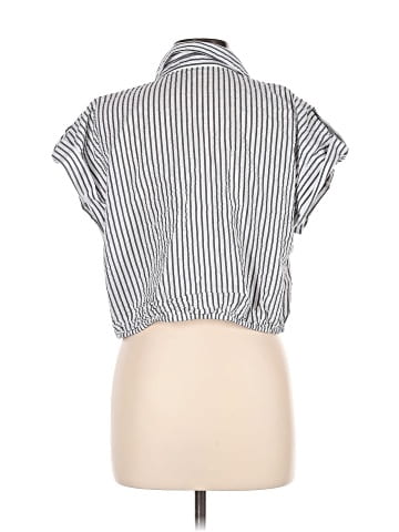 MICHAEL Michael Kors Short Sleeve Blouse (view 2)
