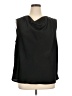 Halogen 100% Polyester Black Sleeveless Blouse Size L - photo 1