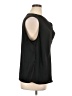 Halogen 100% Polyester Black Sleeveless Blouse Size L - photo 4