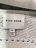 Pink Rose Chevron-herringbone Silver Pullover Sweater Size M - photo 7