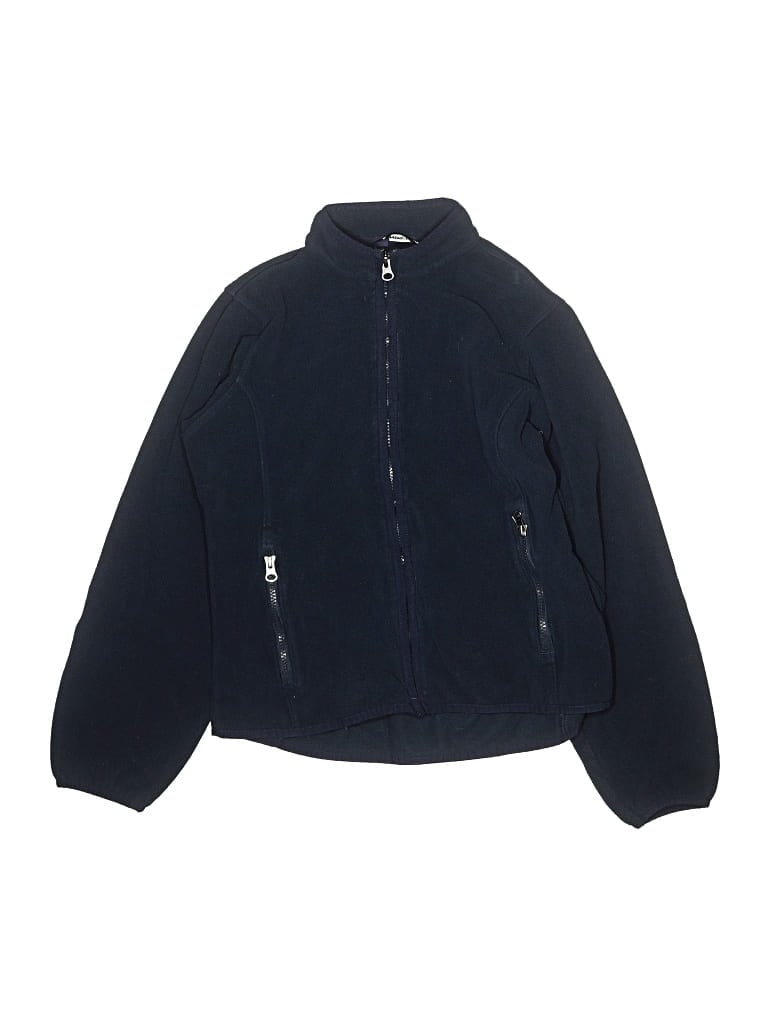 Pre-owned Lands' End Kids' Cardigan Sweater In Blue
