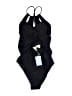 Cupshe Solid Black One Piece Swimsuit Size L - photo 2