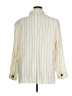 Worthington Stripes Ivory Blazer Size 1X - photo 2