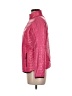 Talbots 100% Polyester Solid Pink Jacket Size M (petite) - photo 5