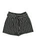 Forever 21 Stripes Black Shorts Size M - photo 1