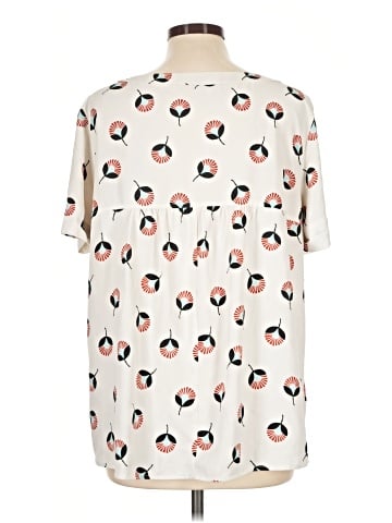 Ann Taylor LOFT Short Sleeve Blouse (view 2)