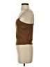 Gaze Brown Sleeveless Top Size S - photo 5