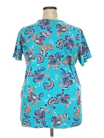 Woman Within Short Sleeve T-Shirt (view 2)