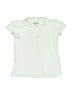 Lands' End Ivory Short Sleeve Henley Size 4 - 5 - photo 1