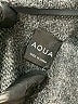 Aqua Solid Gray Poncho One size - photo 7