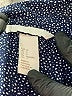 H&M Polka Dots Blue Sleeveless Button-Down Shirt Size 6 - photo 7