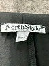 North Style Black Active Pants Size L - photo 7