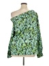 Halogen 100% Polyester Green Long Sleeve Blouse Size XL - photo 2