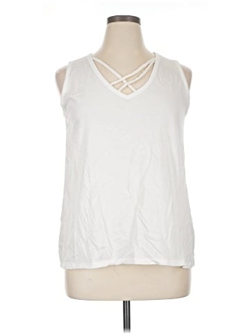 Lane Bryant Sleeveless T-Shirt (view 1)