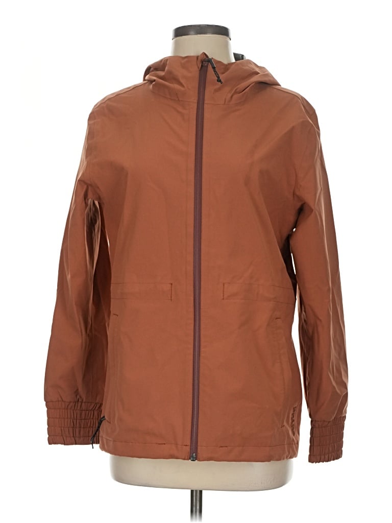 Pre-owned Prana Windbreaker Jacket In Brown