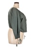O'Neill Gray 3/4 Sleeve Blouse Size XL - photo 4