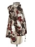 Zara Basic Floral Brown Windbreaker Size XS - photo 4