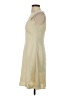 C. Luce 100% Polyester Solid Ivory Casual Dress Size S - photo 5