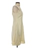 C. Luce 100% Polyester Solid Ivory Casual Dress Size S - photo 4