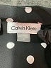 Calvin Klein Polka Dots Black Cocktail Dress Size 10 - photo 7