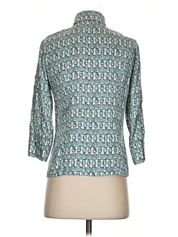 Luca Luca 3/4 Sleeve Silk Top (view 2)