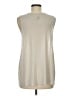 Volcom Floral Ivory Sleeveless T-Shirt Size M - photo 2