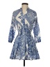 Zara Paisley Blue Casual Dress Size XS - photo 1