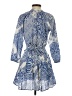 Zara Paisley Blue Casual Dress Size XS - photo 2