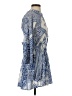Zara Paisley Blue Casual Dress Size XS - photo 4