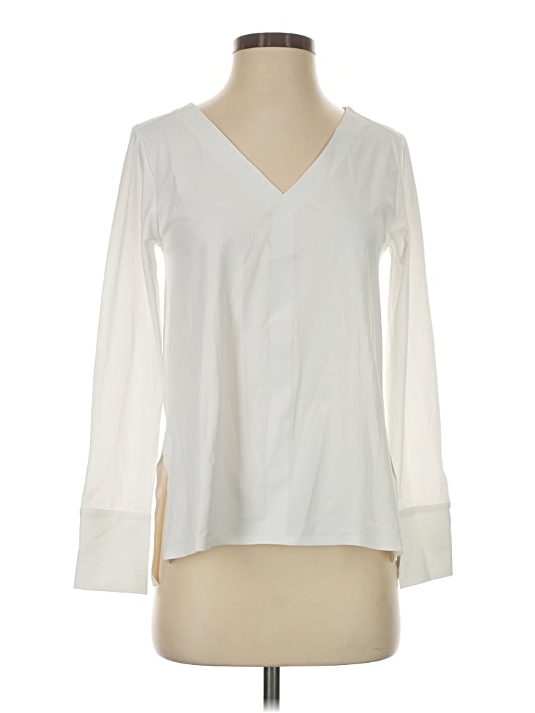 Pre-owned Aday Long Sleeve T-shirt In Ivory
