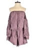 Mustard Seed 100% Rayon Purple Romper Size S - photo 1