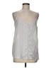 Staccato 100% Polyester Silver Tank Top Size M - photo 1