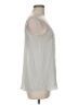 Staccato 100% Polyester Silver Tank Top Size M - photo 4