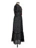 THML 100% Polyester Polka Dots Black Casual Dress Size XS - photo 4