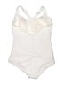 Profile Solid Ivory One Piece Swimsuit Size 14 - photo 2