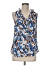 CAbi 100% Polyester Blue Sleeveless Blouse Size M - photo 1