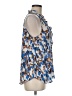 CAbi 100% Polyester Blue Sleeveless Blouse Size M - photo 4