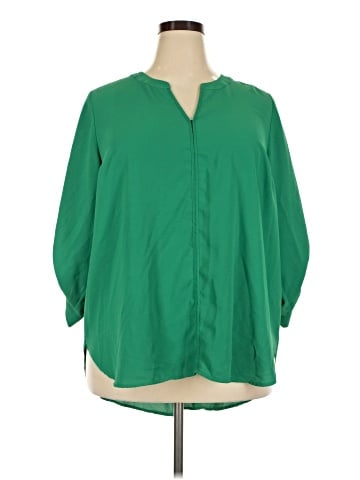 41Hawthorn 3/4 Sleeve Blouse (view 1)