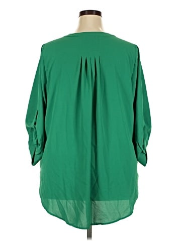 41Hawthorn 3/4 Sleeve Blouse (view 2)