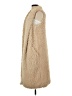 B Sharp 100% Polyester Tan Faux Fur Vest Size S - photo 5