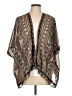 Angie 100% Polyester Brown Kimono Size L - photo 1