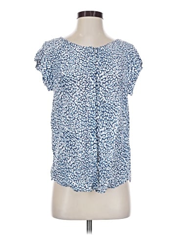 Joie Short Sleeve Silk Top (view 1)