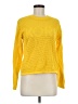 MICHAEL Michael Kors 100% Cotton Yellow Pullover Sweater Size M (estimated) - photo 1